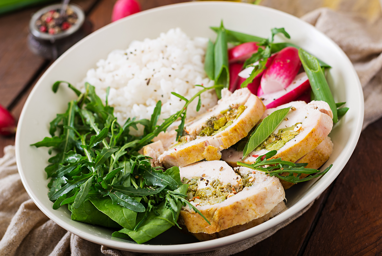 Image of a balanced meal